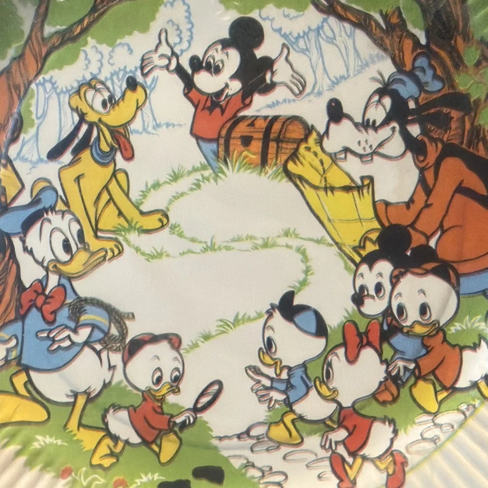 Vintage Hallmark Paper Plates, Walt Disney, Mickey & Friends Old Stock 1980S(?) - Picture 7 of 7